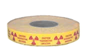 Caution Radioactive Material Roll copy