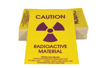 Caution Radioactive Material Sign copy