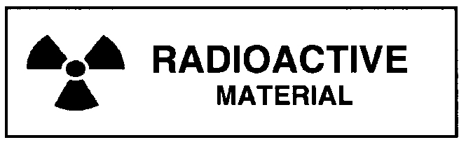 Radioactive Material Roll