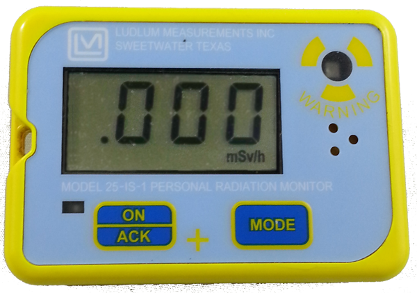 Ludlum Model 25-IS-1 Digital Dosimeter
