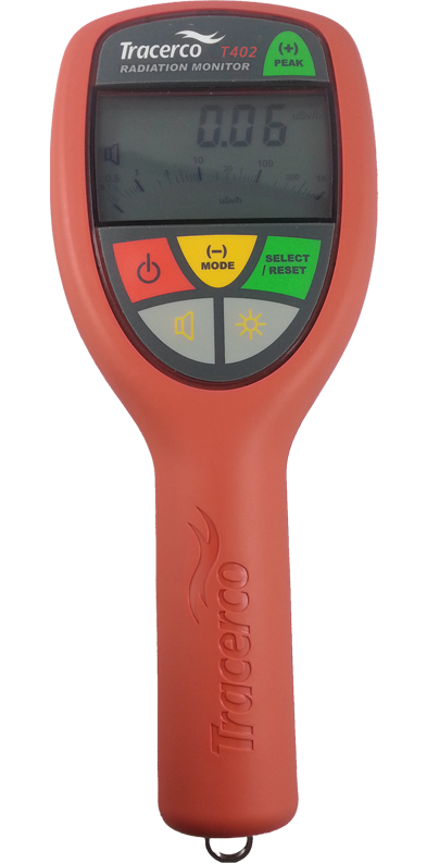 TracerCo t-402 Energy Compensated Gamma Survey meter